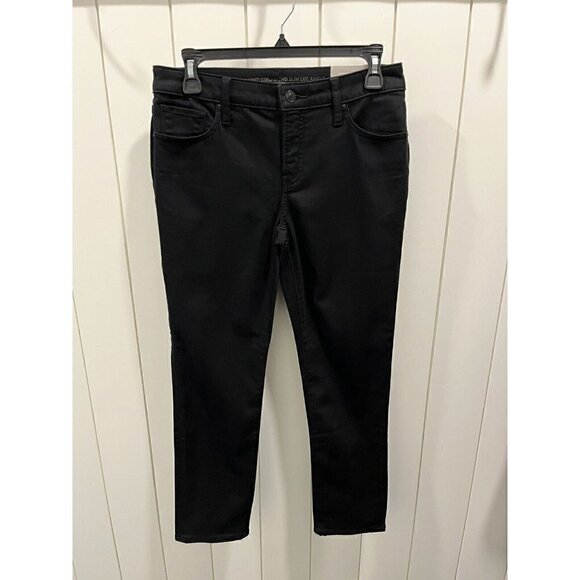 Chicos So Slimming Girlfriend Ankle Black Jeans 00P Women’s Size 2P Stretch NWT - Picture 1 of 7